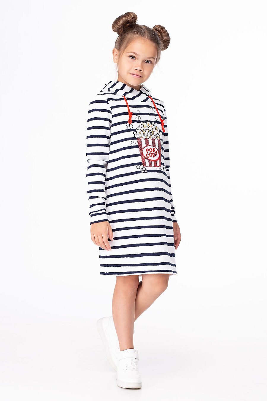 Платье для девочек PANDA 664653 купить оптом от производителя. Совместная покупка детской одежды в OptMoyo