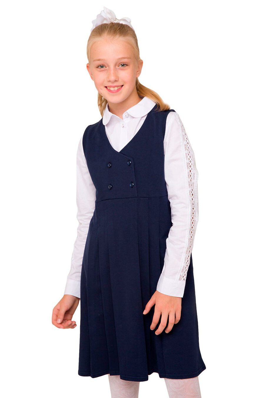 Сарафан для девочек N.O.A. 684262 купить оптом от производителя. Совместная покупка детской одежды в OptMoyo