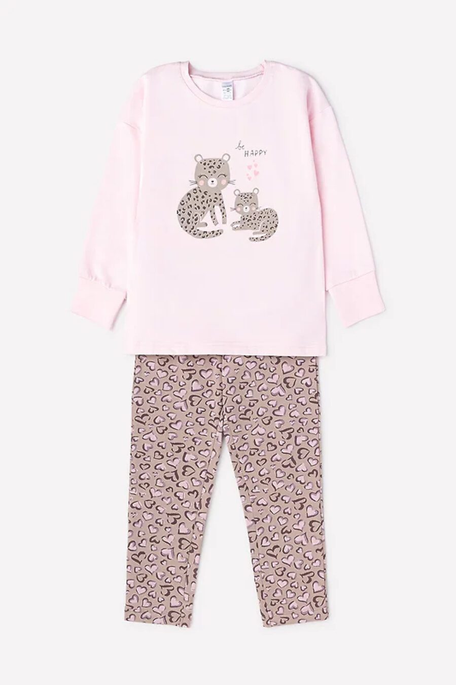 Пижама (джемпер+брюки) для девочек CROCKID 708480 купить оптом от производителя. Совместная покупка детской одежды в OptMoyo