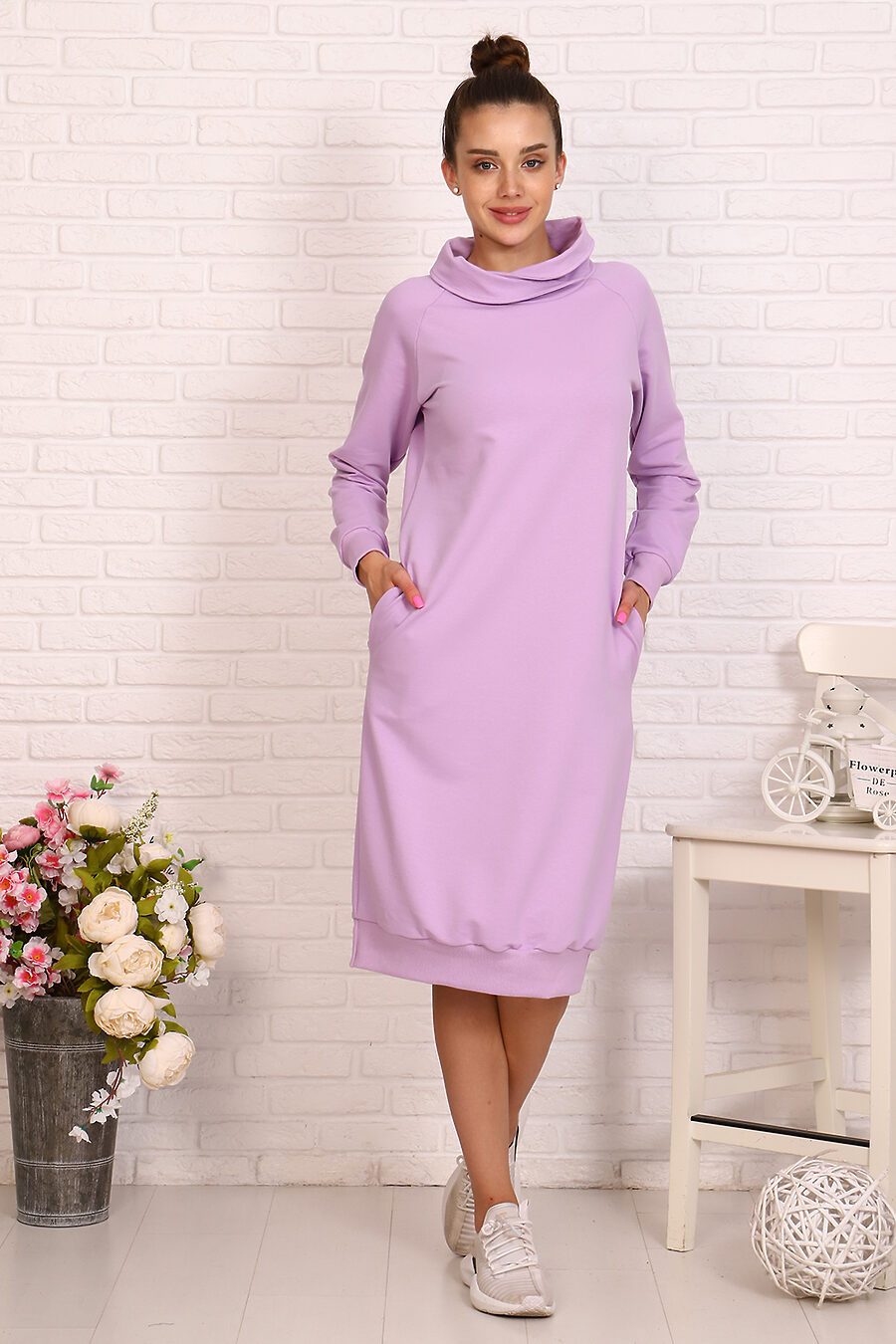 Платье 24227 для женщин НАТАЛИ 717756 купить оптом от производителя. Совместная покупка женской одежды в OptMoyo