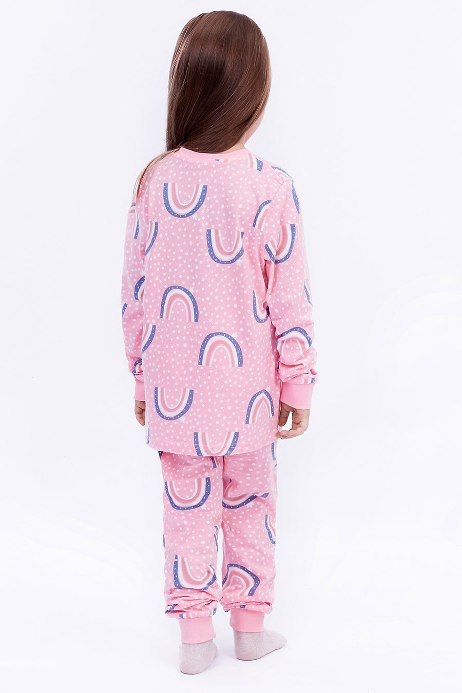 Пижама для девочек ELEMENTARNO 742814 купить оптом от производителя. Совместная покупка детской одежды в OptMoyo