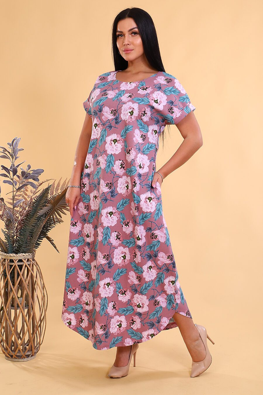 Платье 24234 для женщин НАТАЛИ 785378 купить оптом от производителя. Совместная покупка женской одежды в OptMoyo