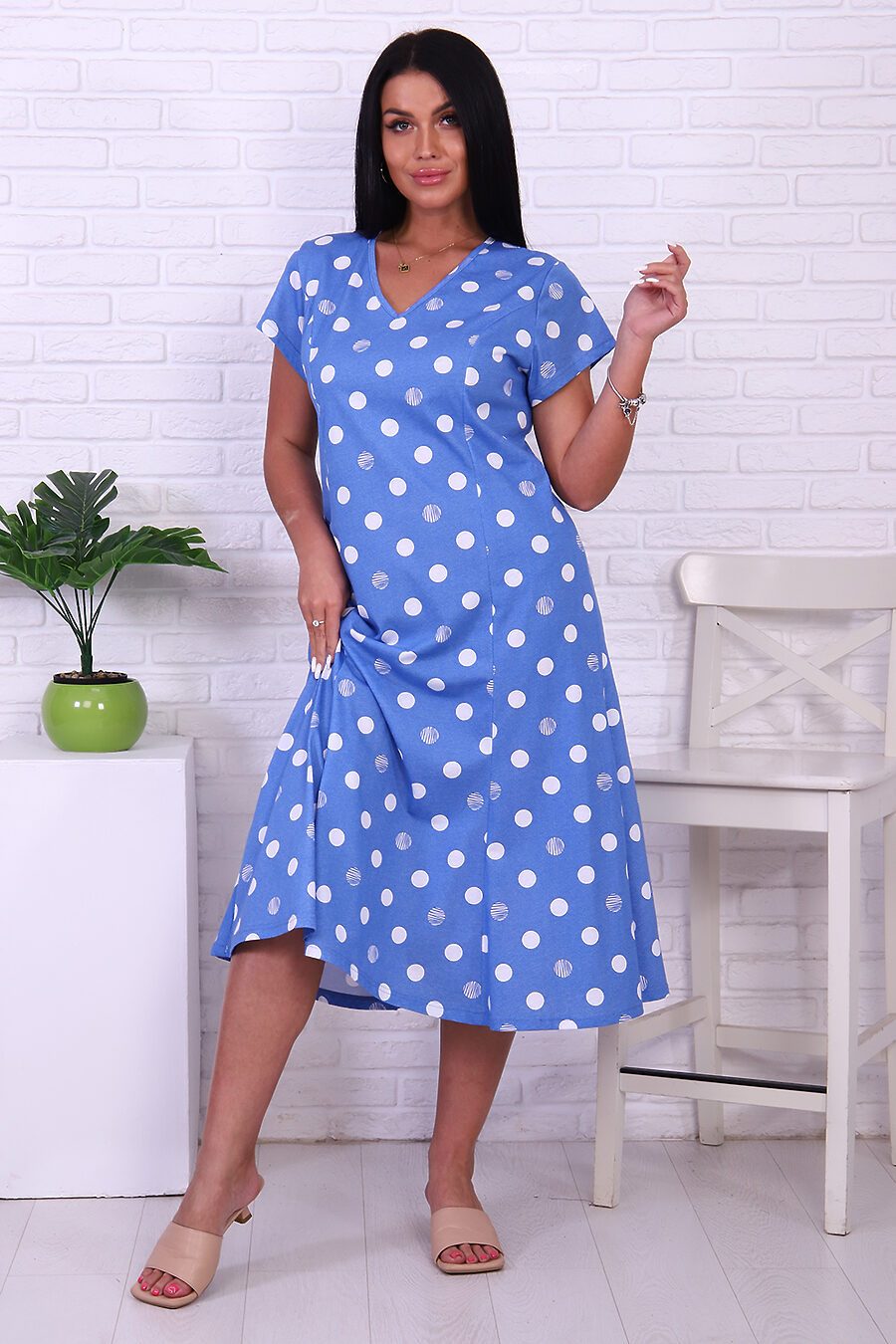 Платье 6752 для женщин НАТАЛИ 785987 купить оптом от производителя. Совместная покупка женской одежды в OptMoyo
