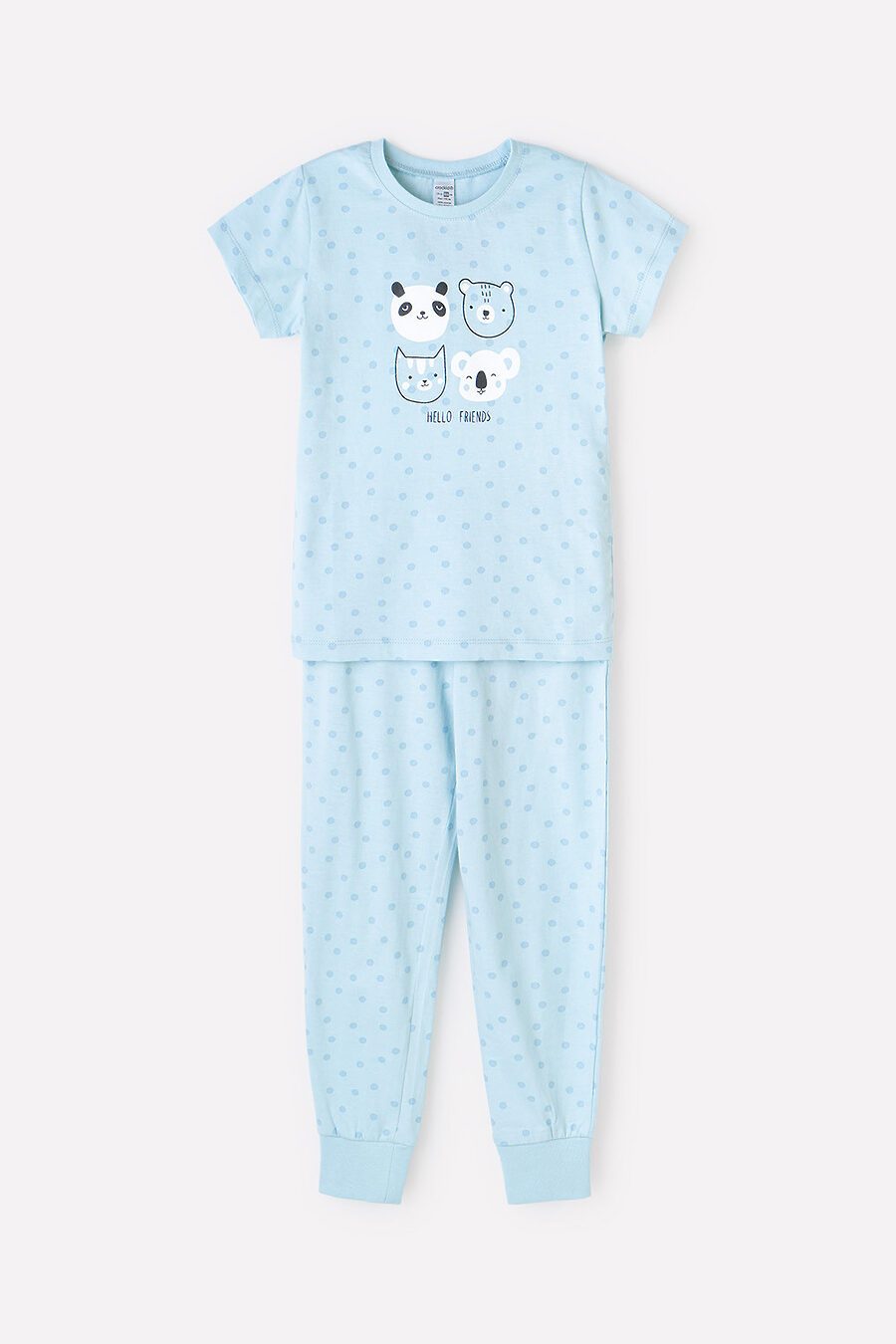 Пижама для девочек CROCKID 796461 купить оптом от производителя. Совместная покупка детской одежды в OptMoyo