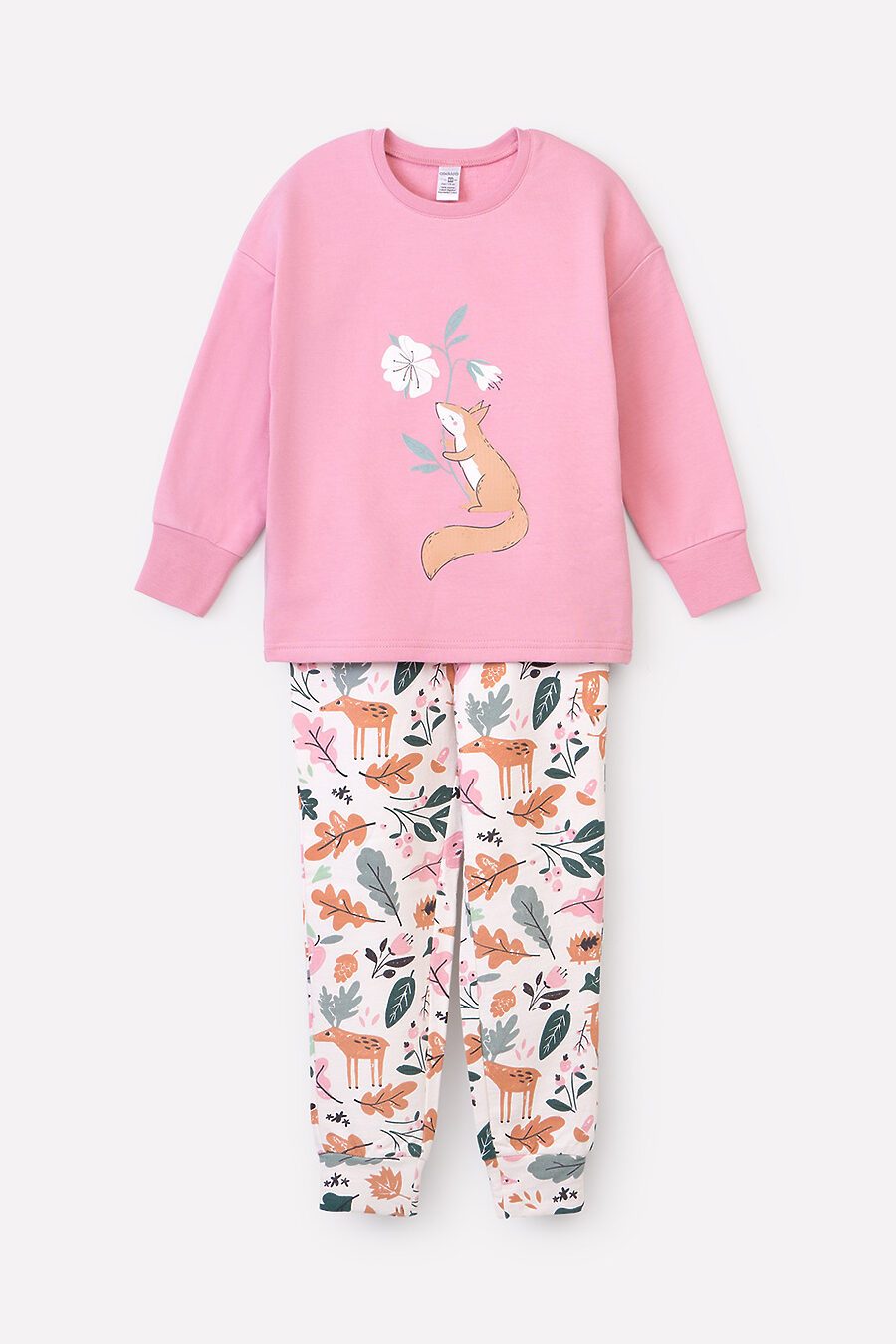 Пижама для девочек CROCKID 796462 купить оптом от производителя. Совместная покупка детской одежды в OptMoyo