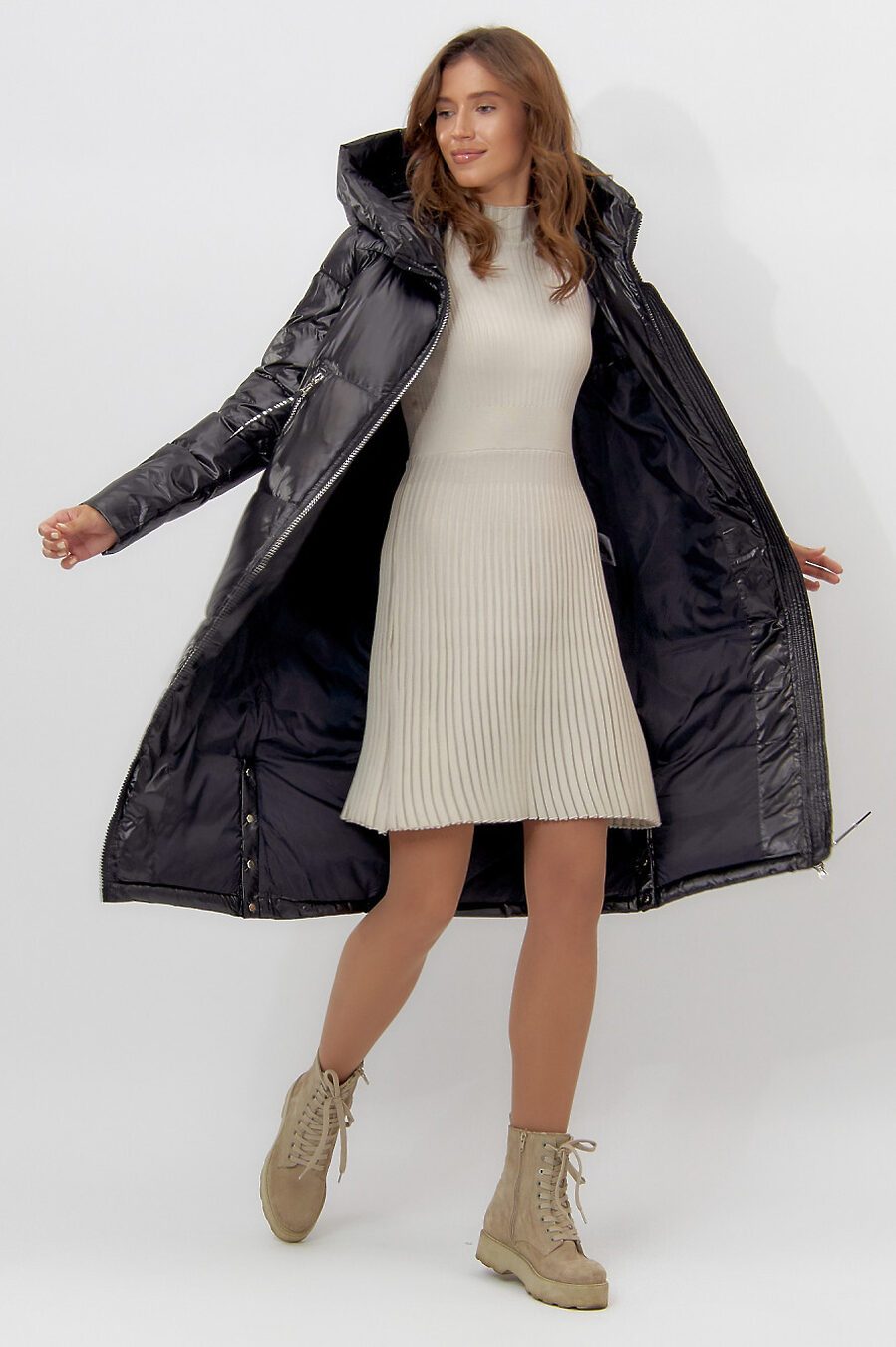 Пальто для женщин MTFORCE 807536 купить оптом от производителя. Совместная покупка женской одежды в OptMoyo