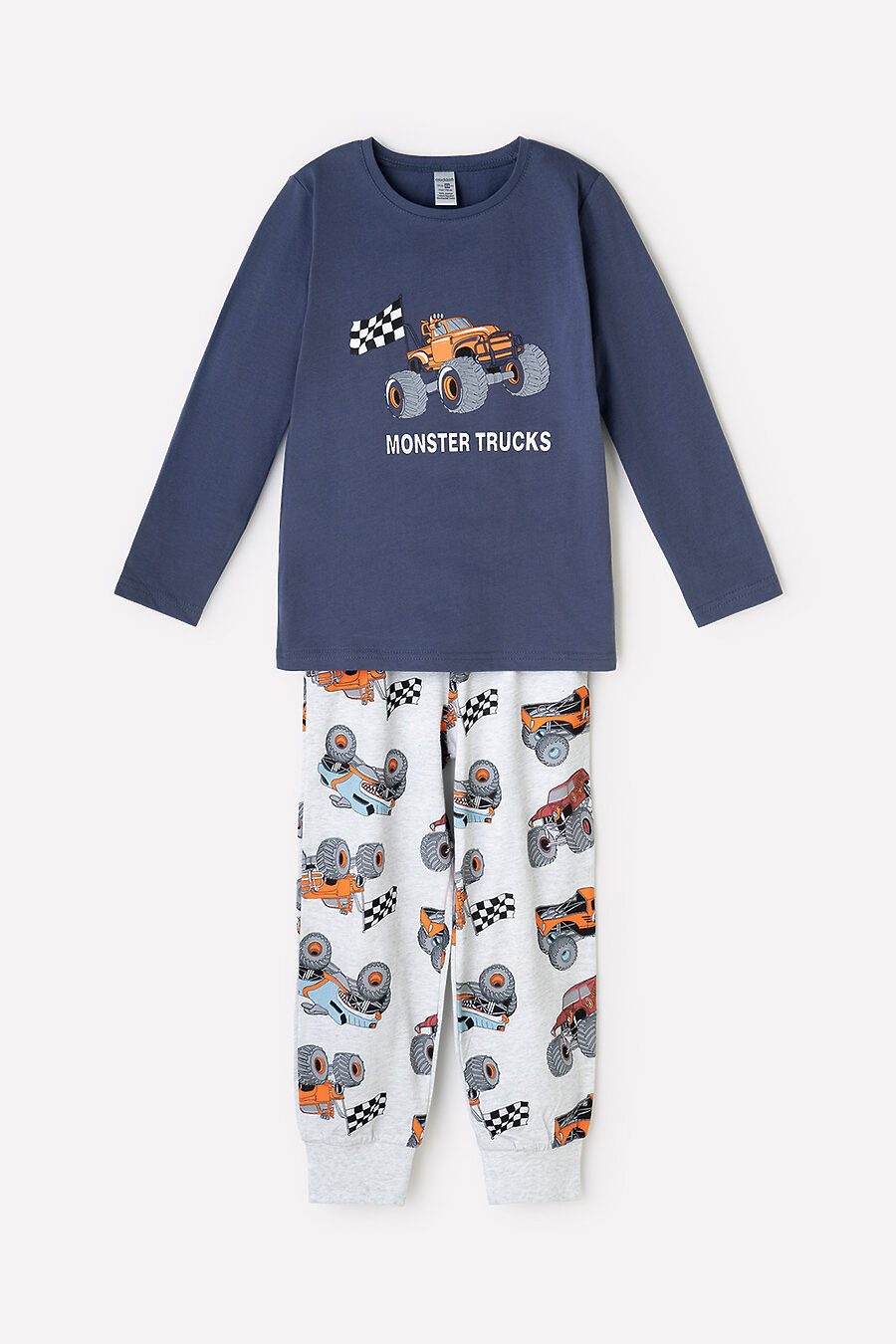 Пижама для мальчиков CROCKID 808114 купить оптом от производителя. Совместная покупка детской одежды в OptMoyo
