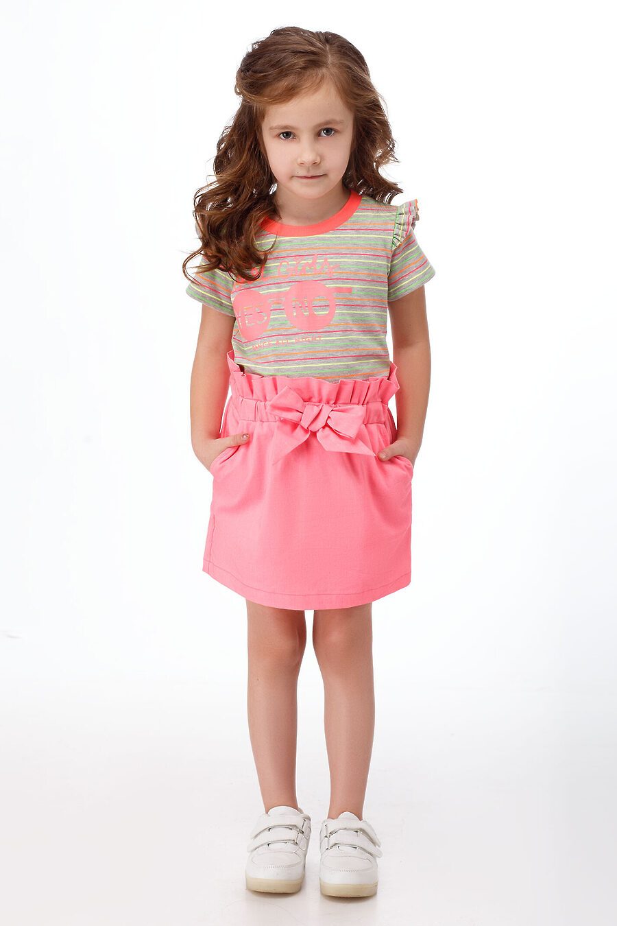 Юбка для девочек PANDA 664711 купить оптом от производителя. Совместная покупка детской одежды в OptMoyo