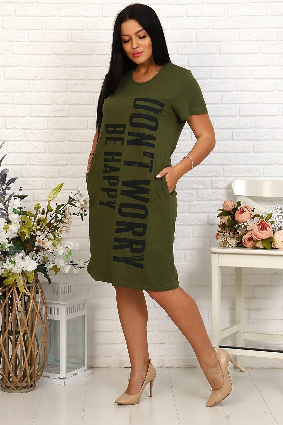Платье 11568 для женщин НАТАЛИ 664822 купить оптом от производителя. Совместная покупка женской одежды в OptMoyo
