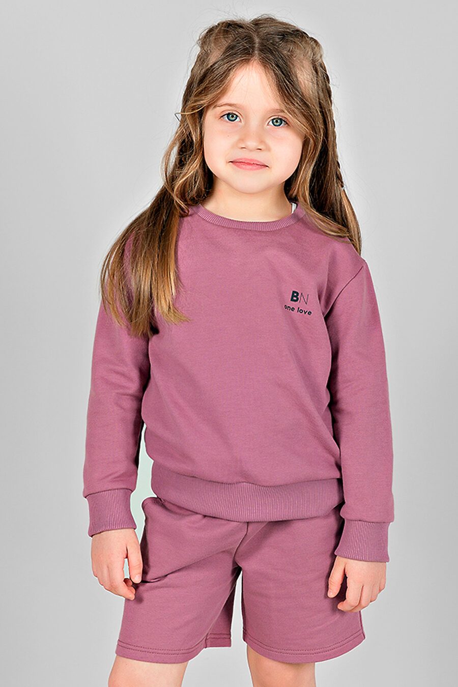 Свитшот для девочек BOSSA NOVA 665290 купить оптом от производителя. Совместная покупка детской одежды в OptMoyo