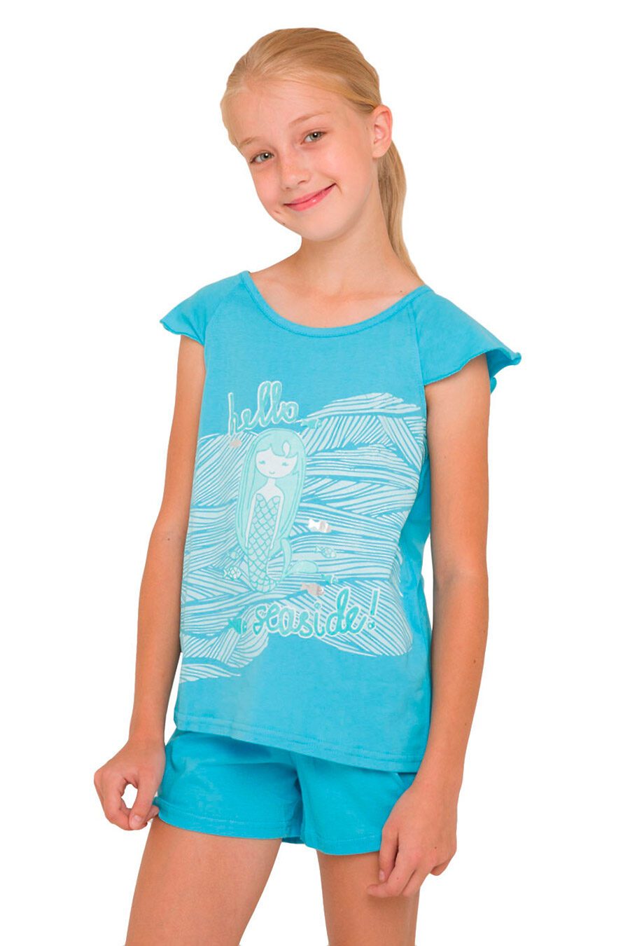 Пижама (футболка+шорты) для девочек N.O.A. 666277 купить оптом от производителя. Совместная покупка детской одежды в OptMoyo