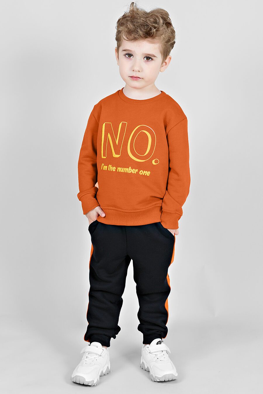 Свитшот для мальчиков BOSSA NOVA 683713 купить оптом от производителя. Совместная покупка детской одежды в OptMoyo