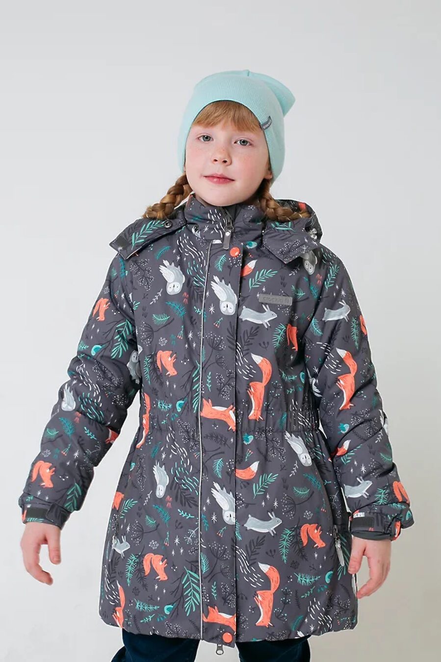 Куртка для девочек CROCKID 709186 купить оптом от производителя. Совместная покупка детской одежды в OptMoyo