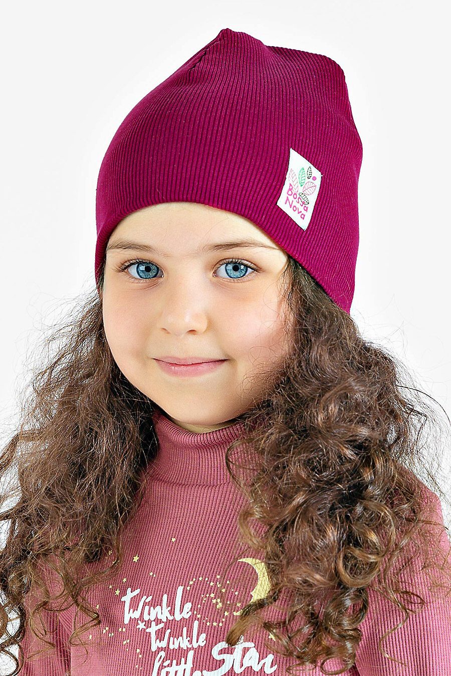 Шапка для девочек BOSSA NOVA 742558 купить оптом от производителя. Совместная покупка детской одежды в OptMoyo