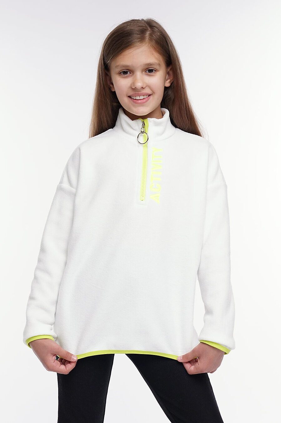 Свитшот  для девочек CLEVER 775738 купить оптом от производителя. Совместная покупка детской одежды в OptMoyo