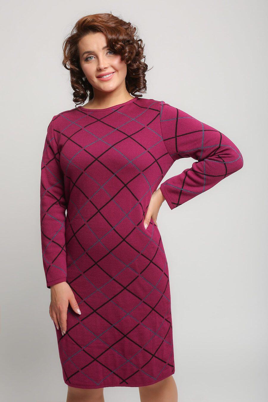 Платье для женщин СТИЛЬ 785356 купить оптом от производителя. Совместная покупка женской одежды в OptMoyo