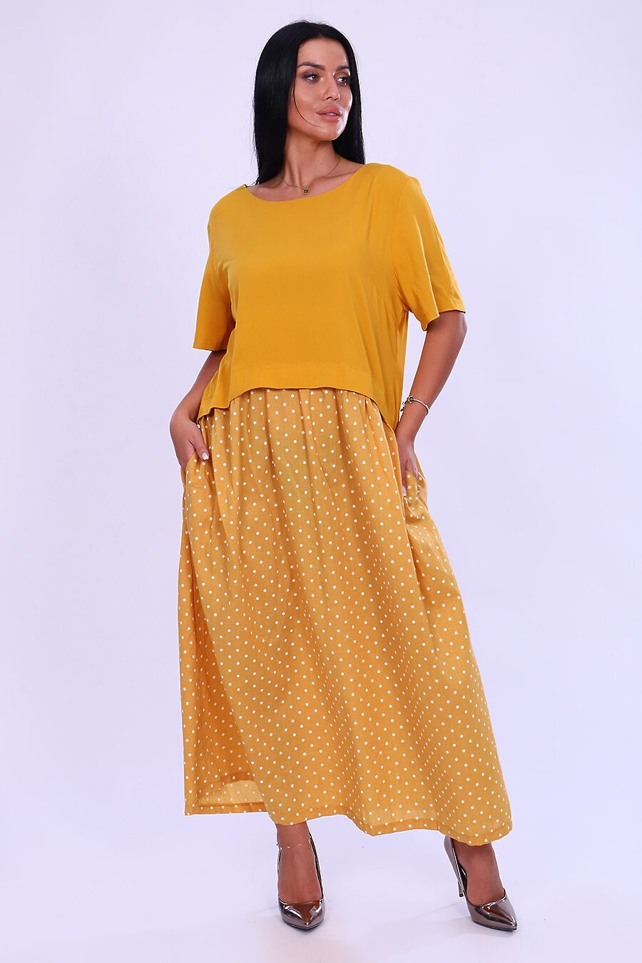 Платье 31685 для женщин НАТАЛИ 796336 купить оптом от производителя. Совместная покупка женской одежды в OptMoyo